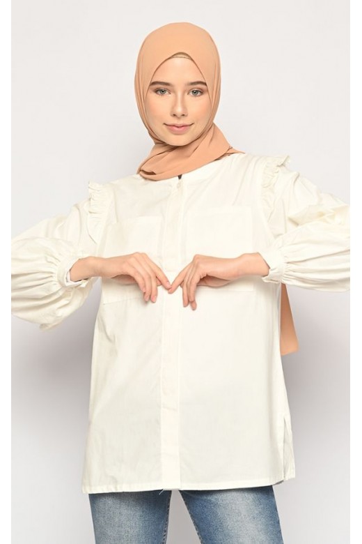 Marisa Blouse White